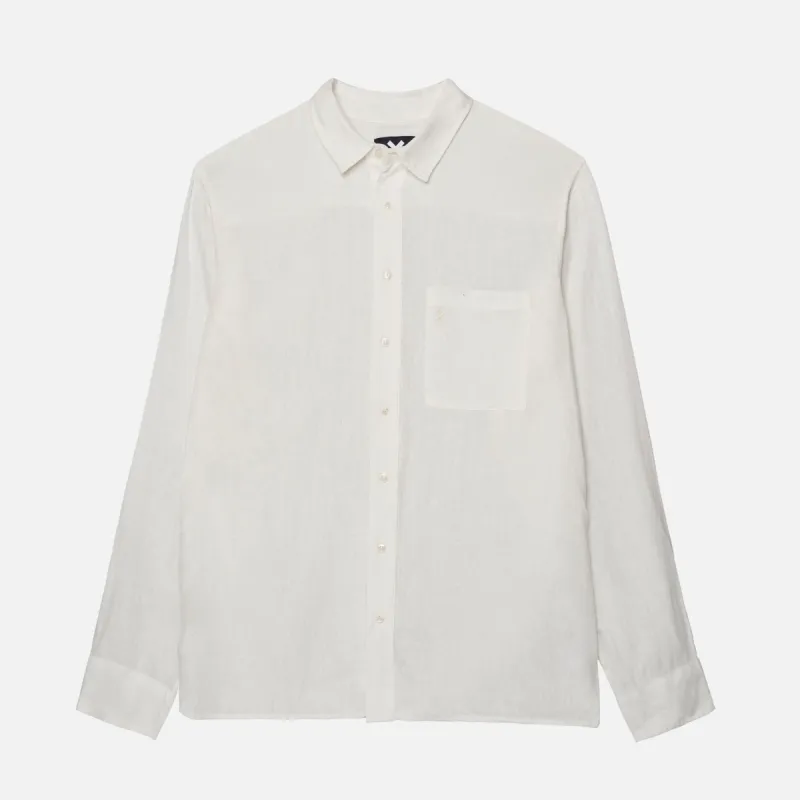 OFF-WHITE LINEN SHIRT sold by Blue Banana