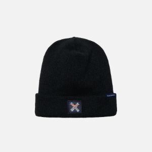 BLACK CLASSIC BEANIE sold by Blue Banana