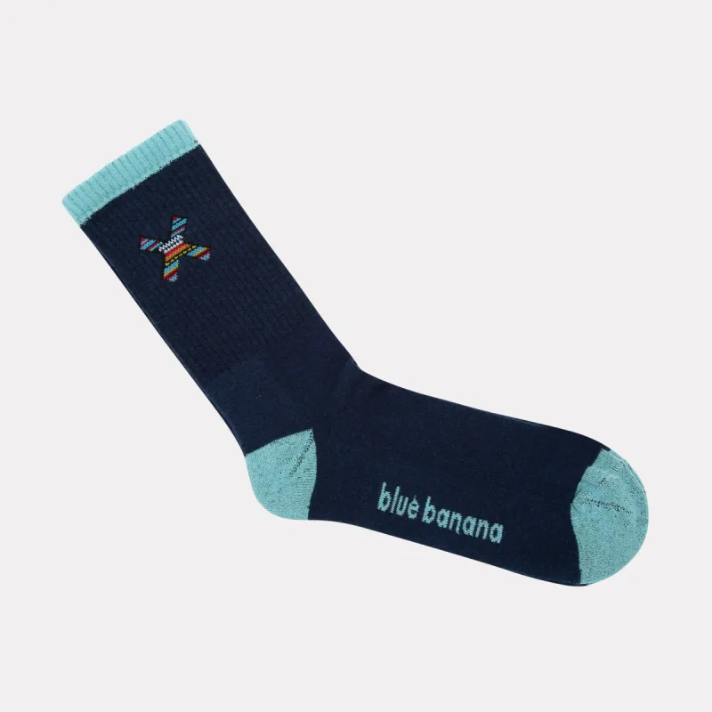 NAVY CLASSIC SOCKS sold by Blue Banana