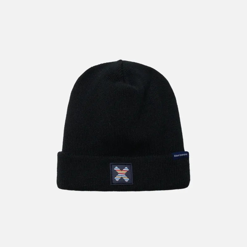 BLACK CLASSIC BEANIE sold by Blue Banana