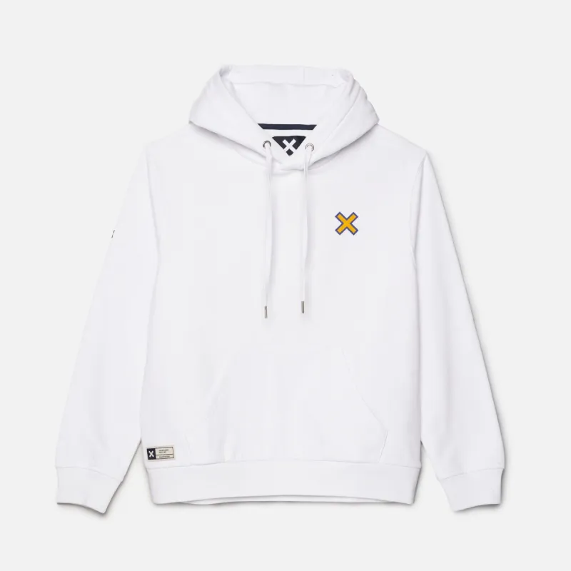 WHITE VIBE HOODIE sold by Blue Banana