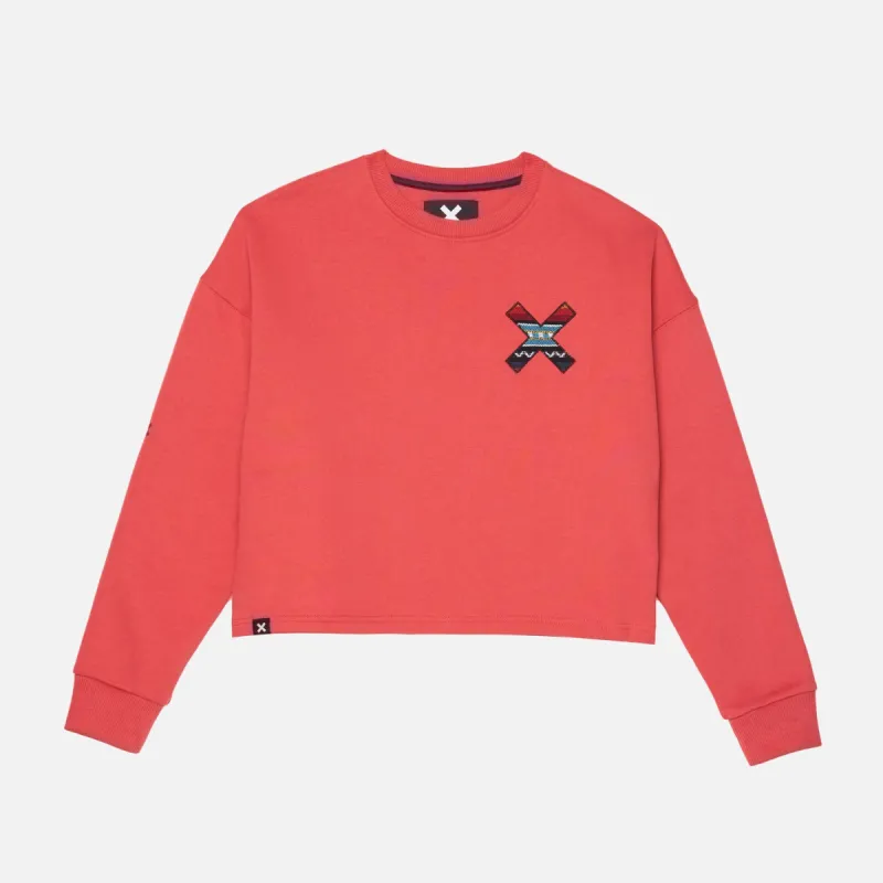 RED CLASSIC WOMAN CREW sold by Blue Banana