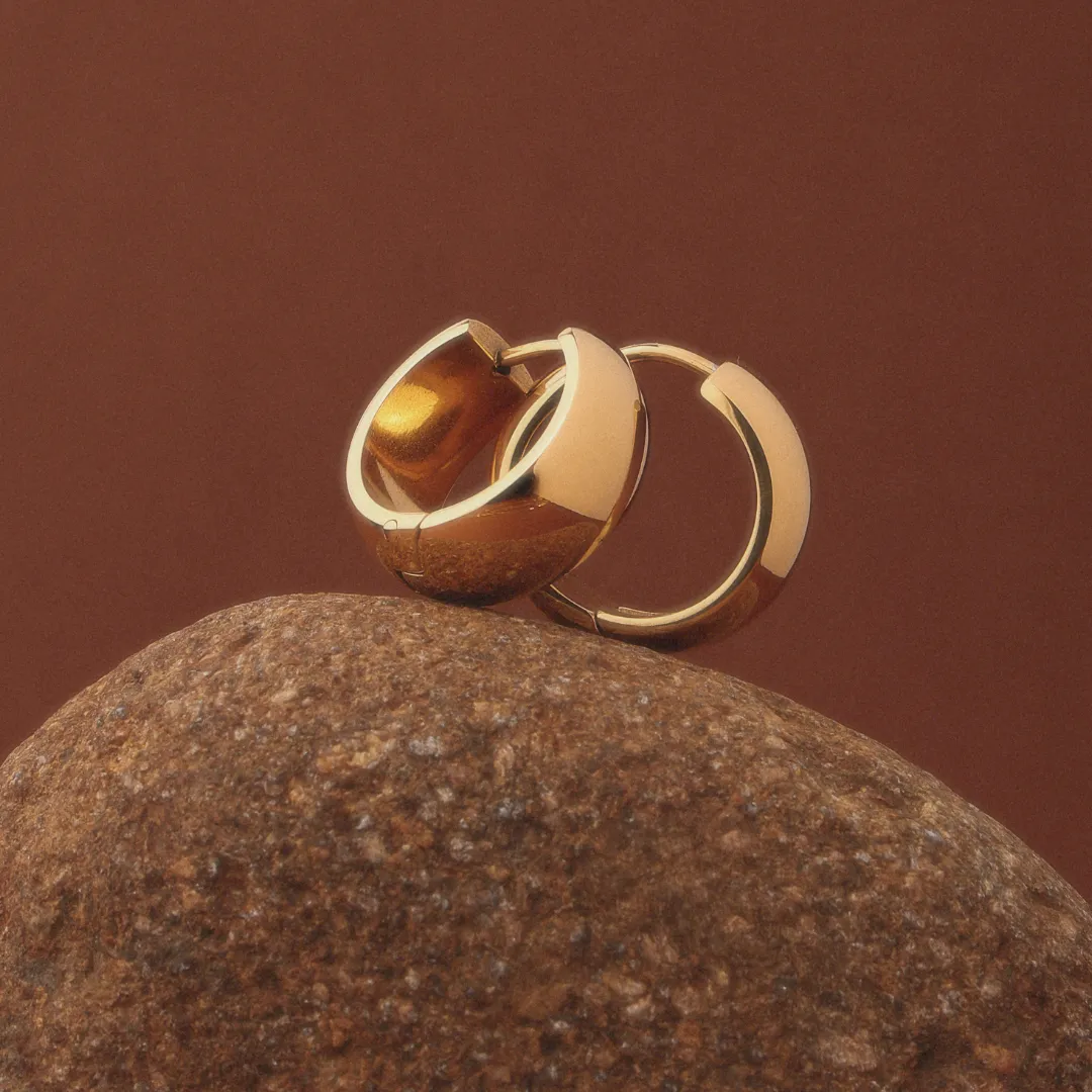 Everyday Bold Hoops sold by Atolea product image thumbnail 4