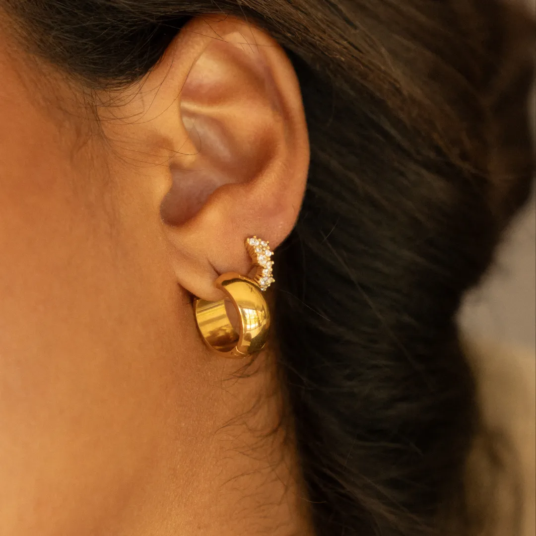 Everyday Bold Hoops sold by Atolea product image thumbnail 3