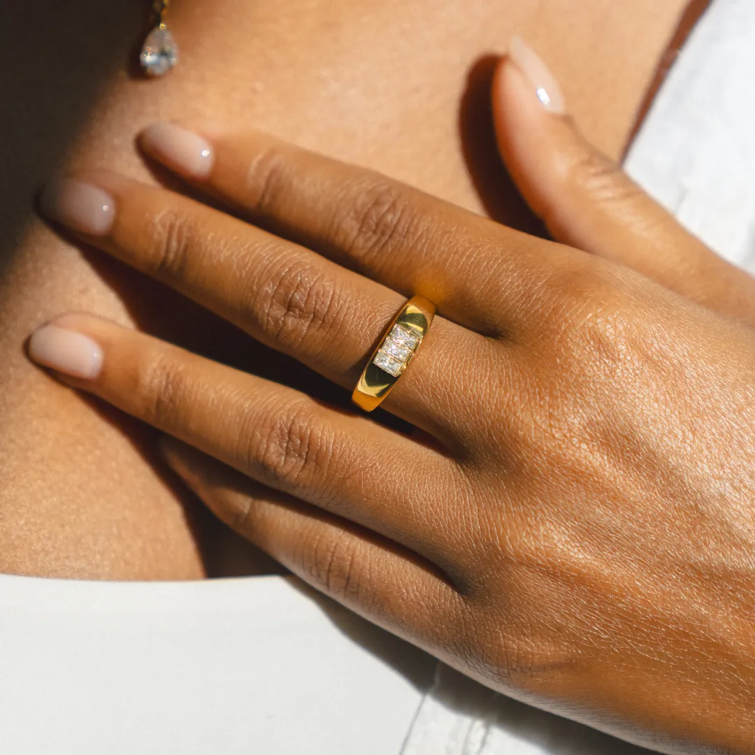 Baguette Signet Ring sold by Atolea product image thumbnail 2