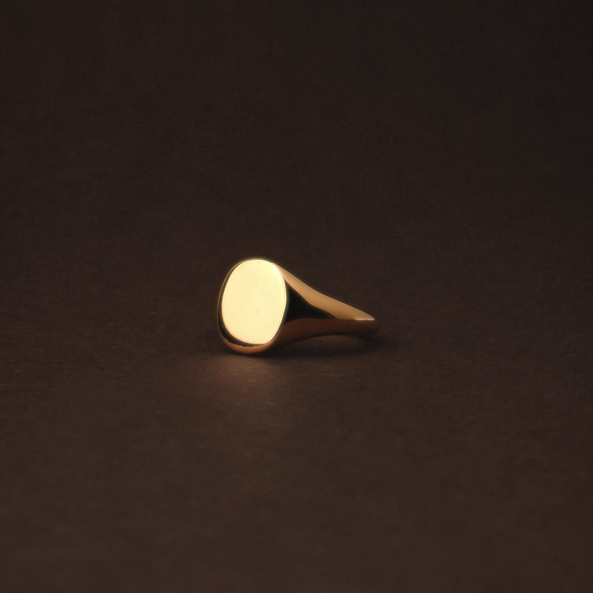 Oval Signet Ring sold by Atolea product image thumbnail 5