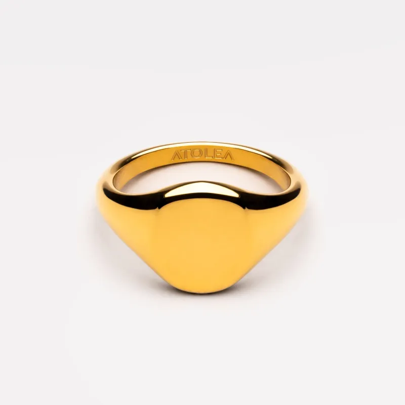 Oval Signet Ring sold by Atolea