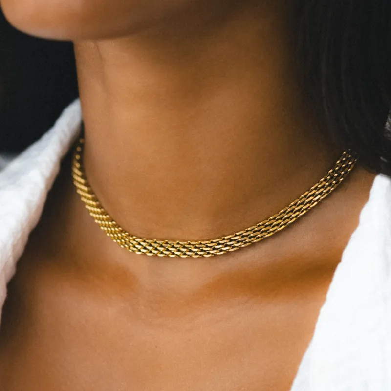 Sifnos Choker made by Atolea