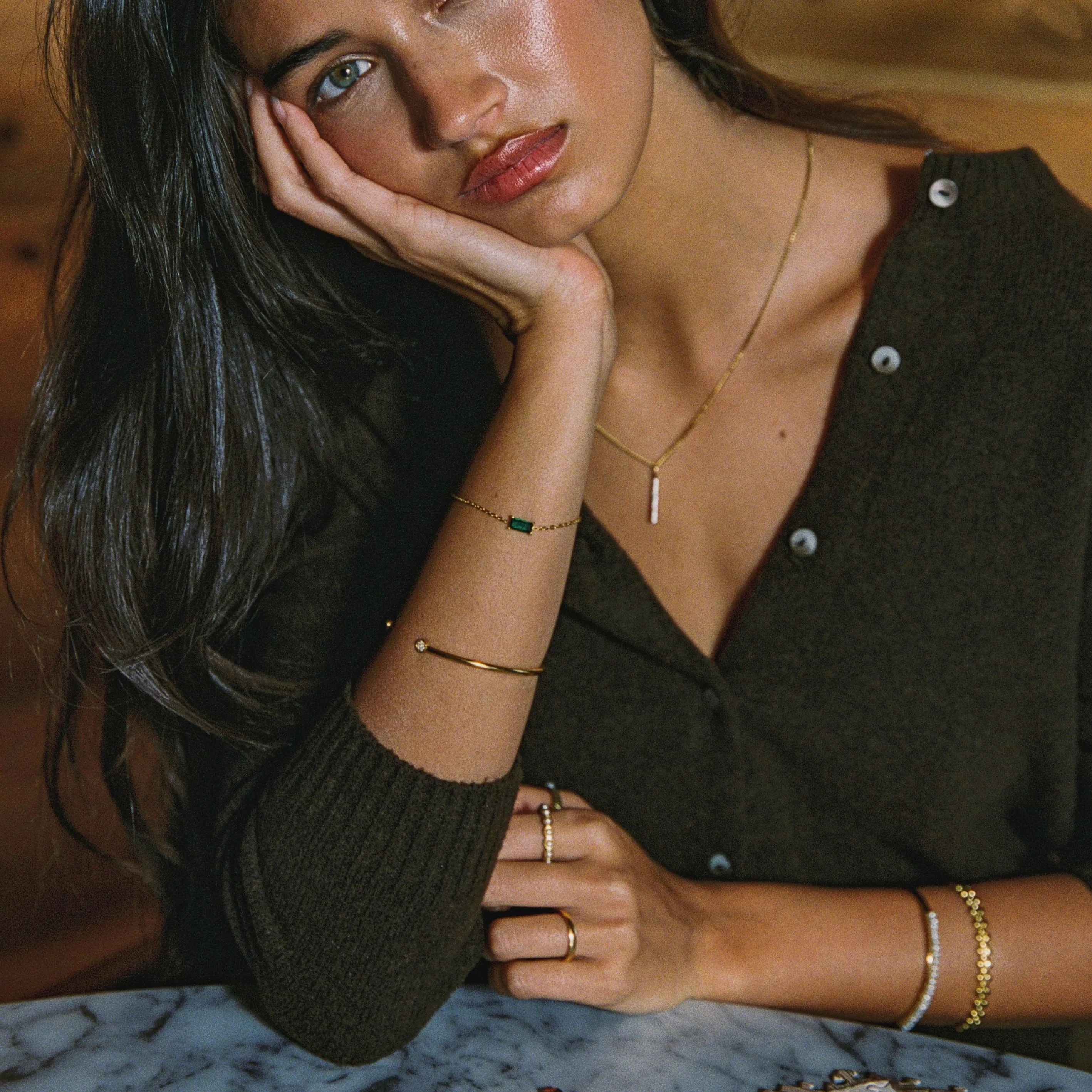 Emerald Bracelet sold by Atolea product image thumbnail 3