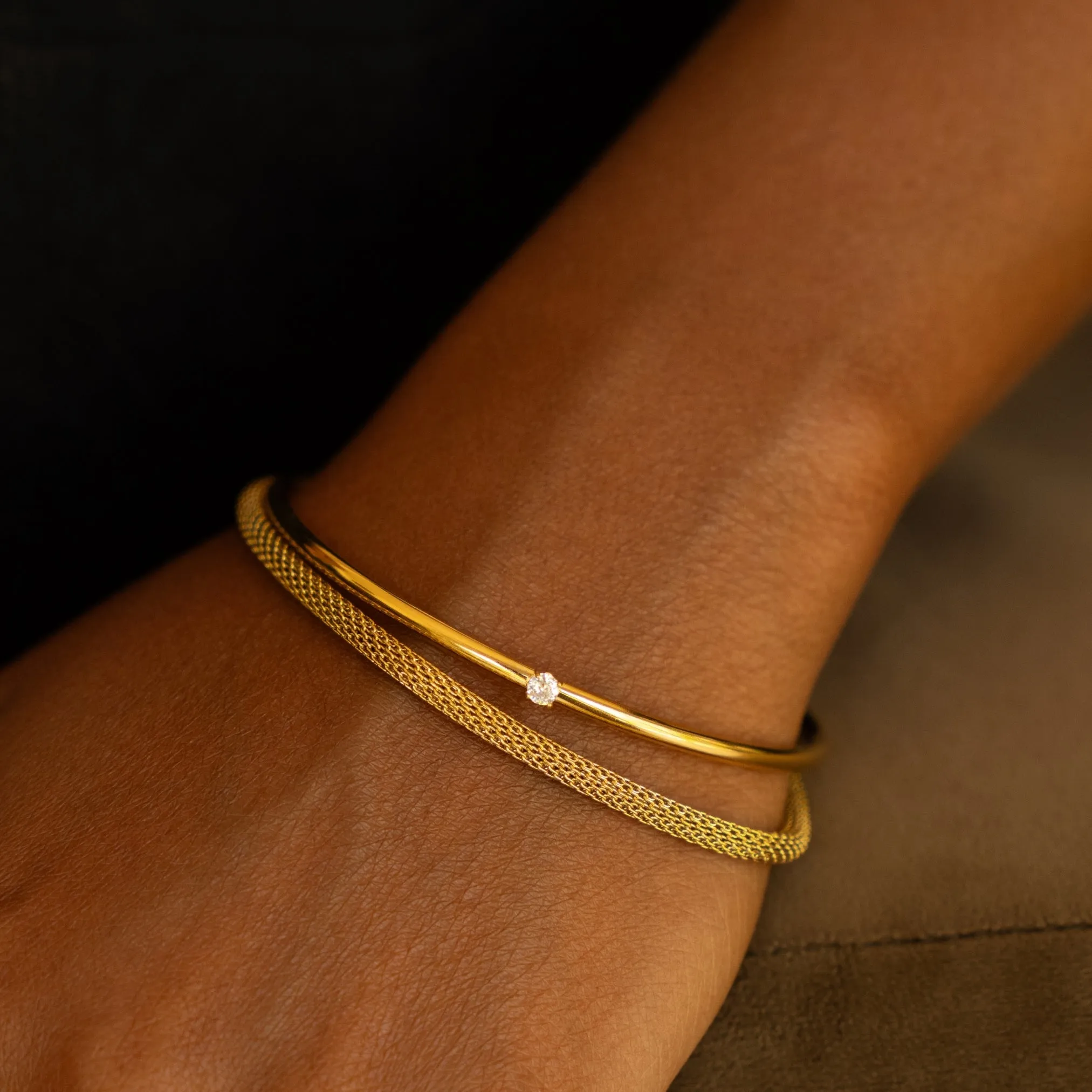 Thin Solar Cuff sold by Atolea product image thumbnail 4