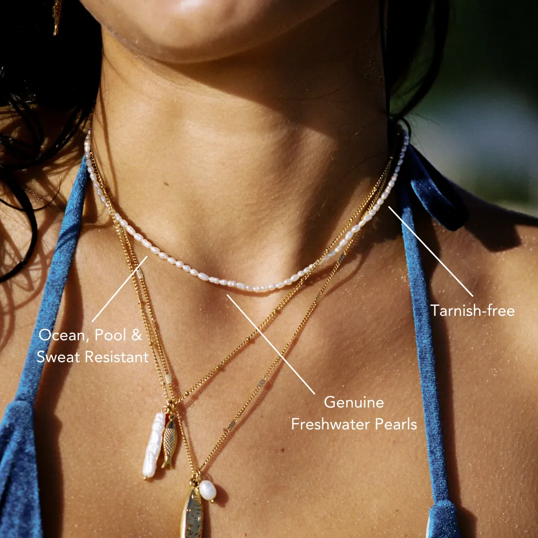 Tiny Pearls Choker sold by Atolea product image thumbnail 2