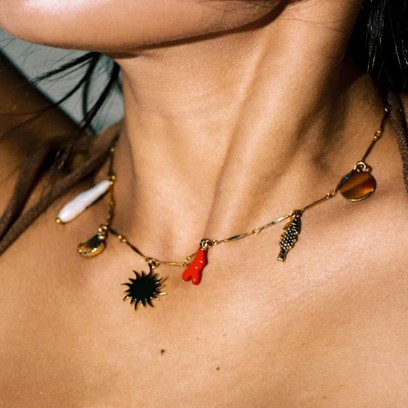 Mediterranean Necklace sold by Atolea