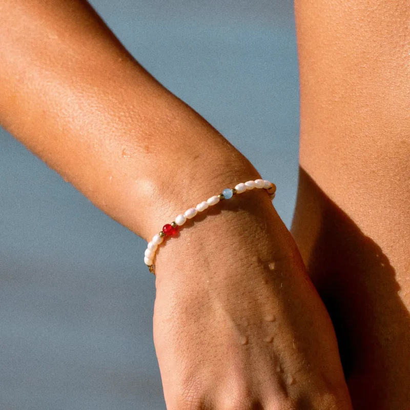 Candy Pearl Bracelet sold by Atolea