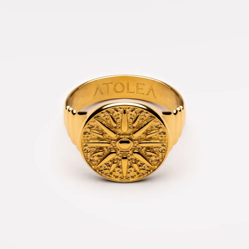 Golden Sun Ring sold by Atolea