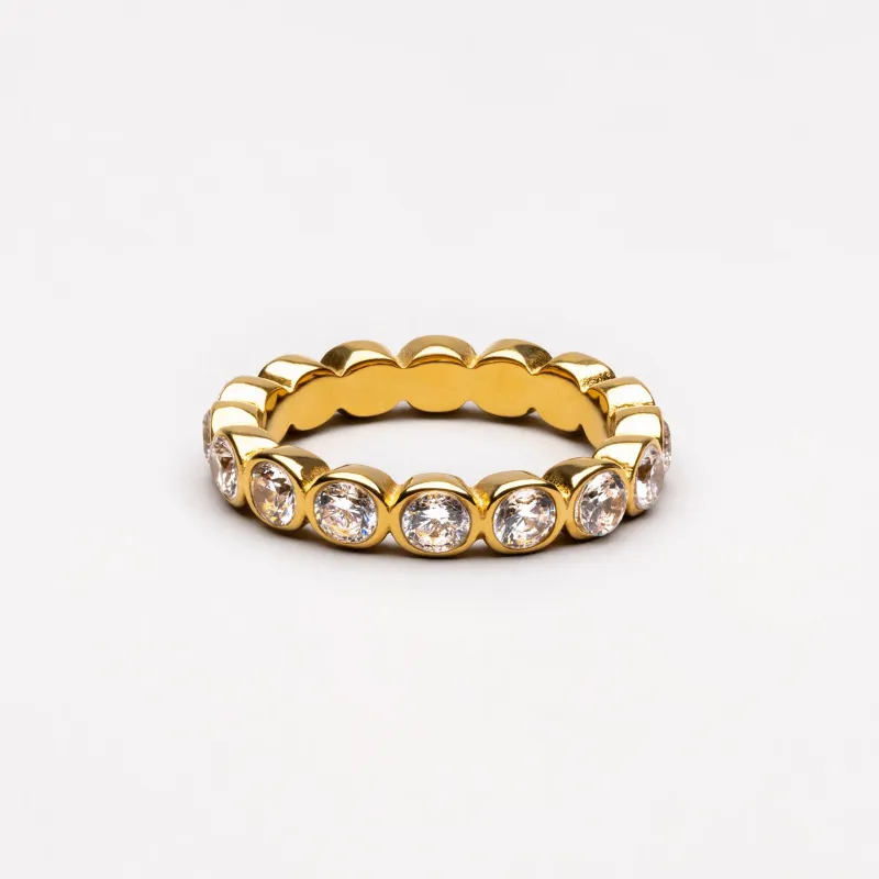 Beaded Sparkly Ring sold by Atolea