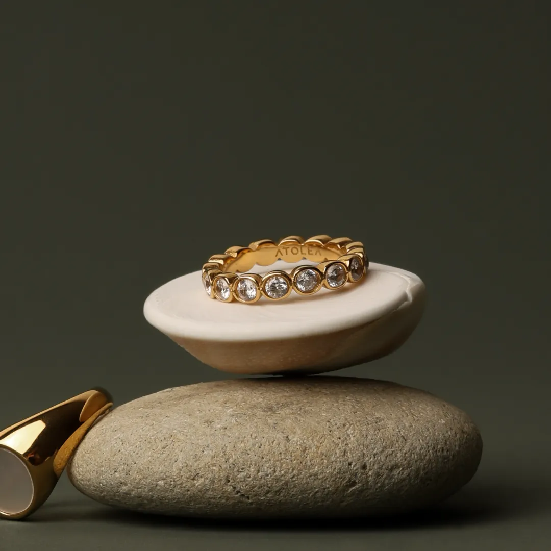 Beaded Sparkly Ring sold by Atolea product image thumbnail 4