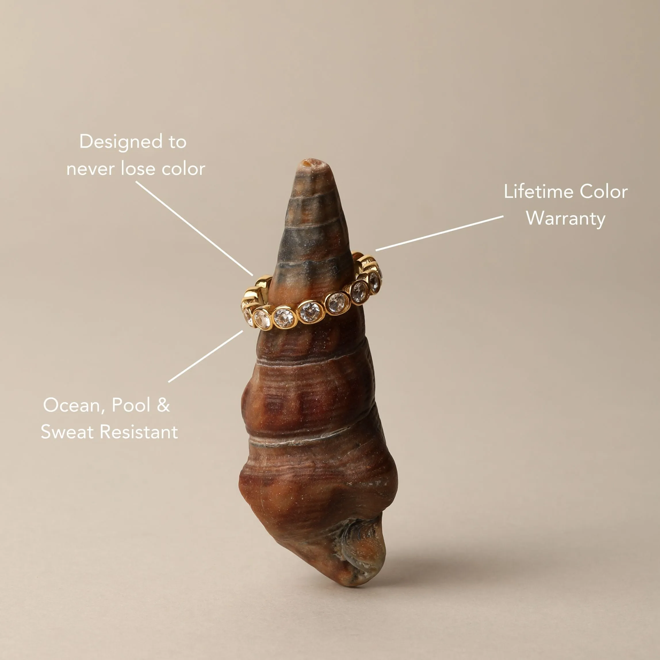 Beaded Sparkly Ring sold by Atolea product image thumbnail 2