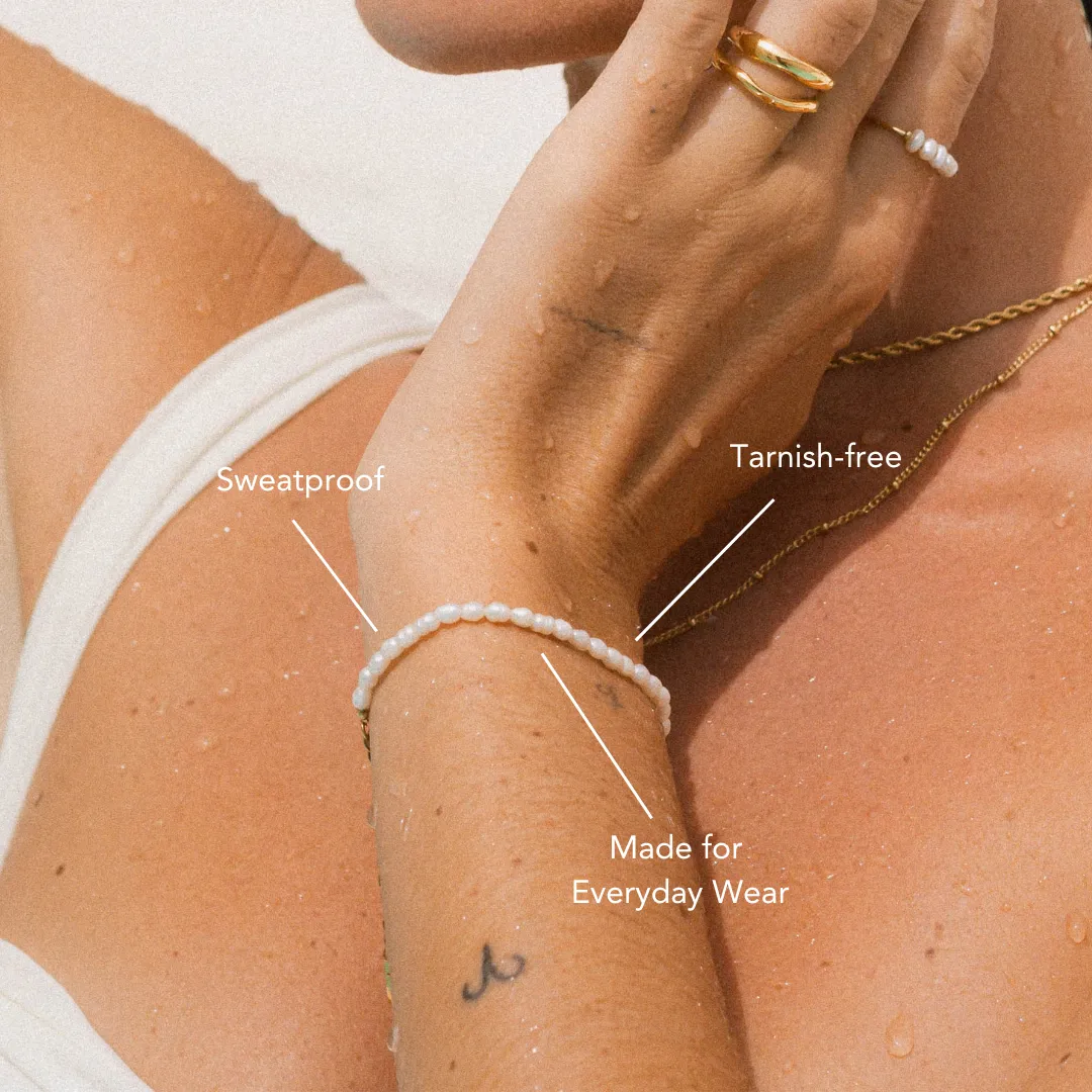 Freshwater Pearl Bracelet sold by Atolea product image thumbnail 2