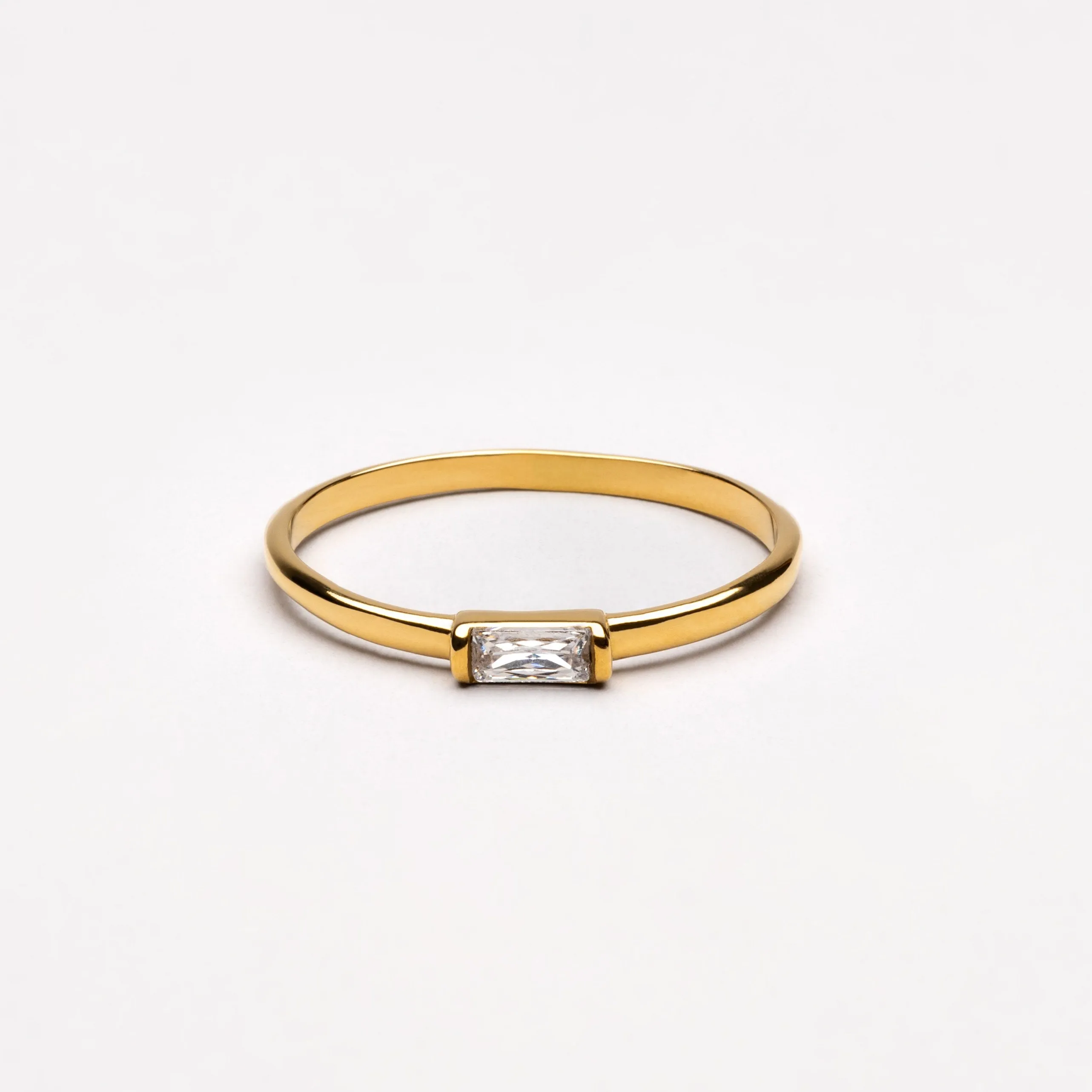 Dainty Crystal Ring sold by Atolea