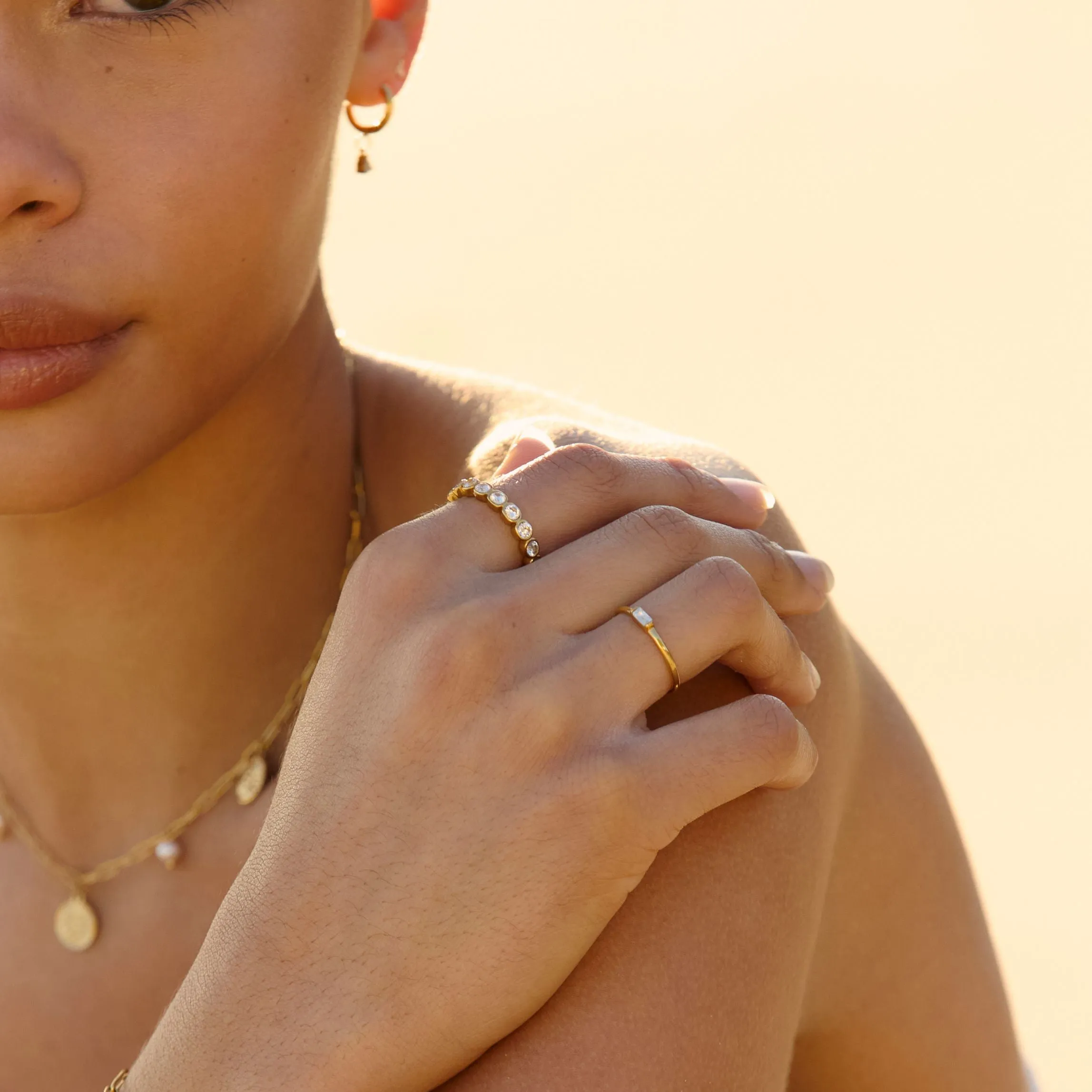 Dainty Crystal Ring sold by Atolea product image thumbnail 4