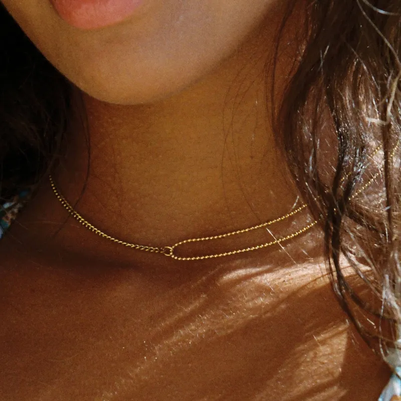 Double Trouble Choker sold by Atolea