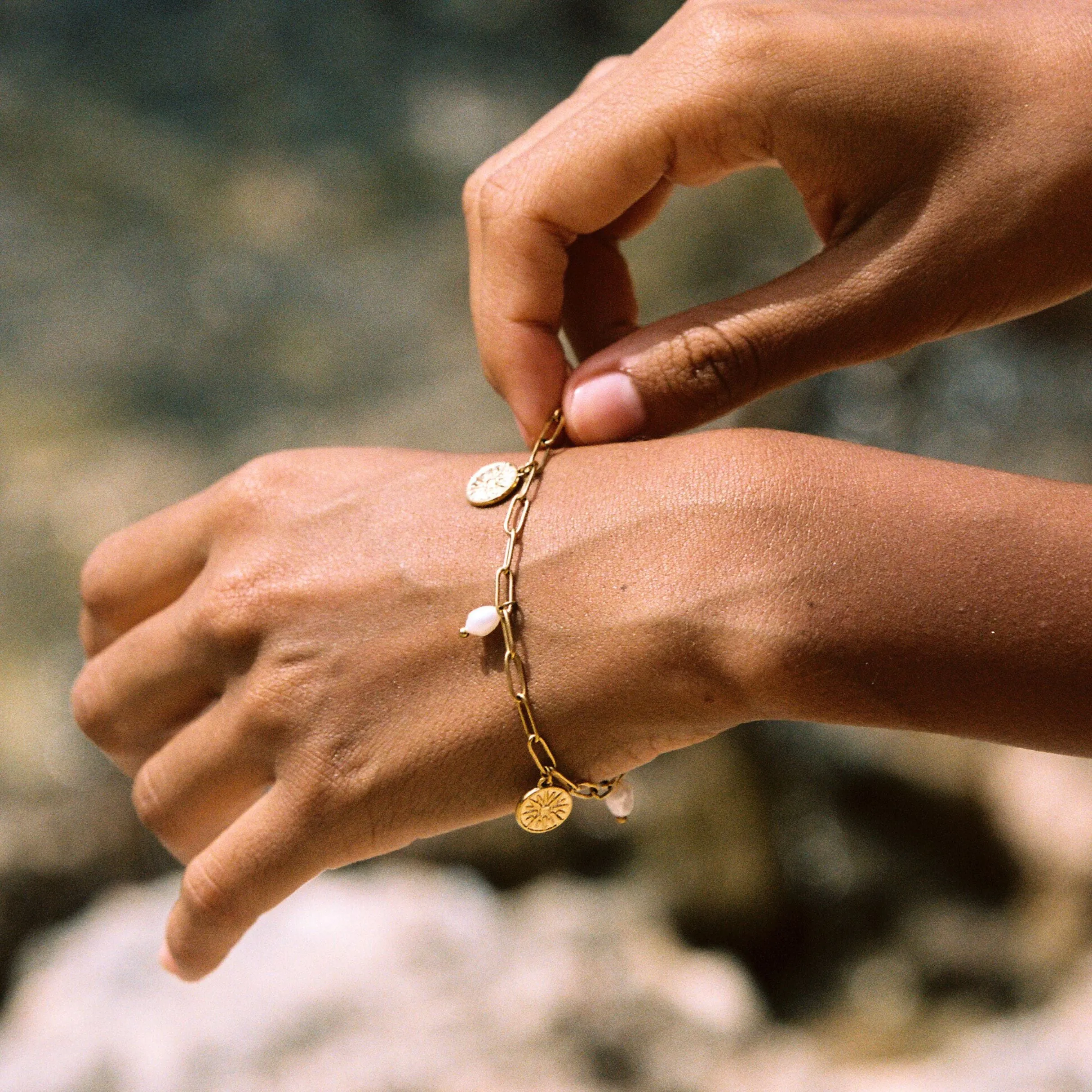 Golden Sun Bracelet sold by Atolea product image thumbnail 5