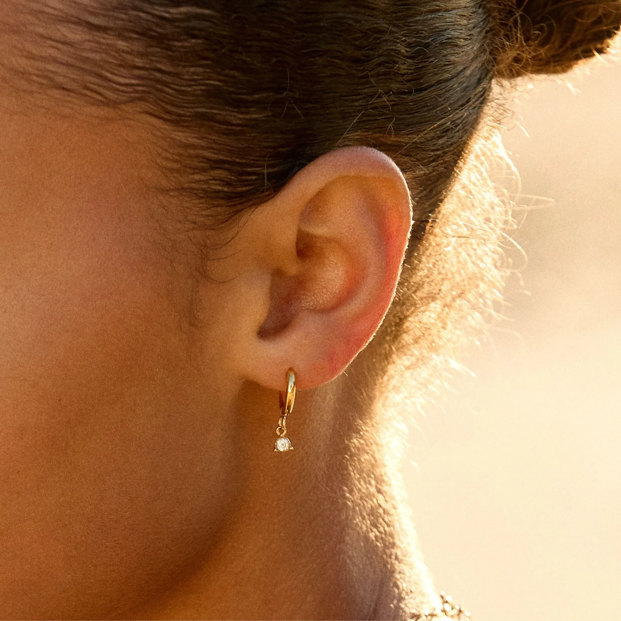 Sparkle Drop Earrings sold by Atolea