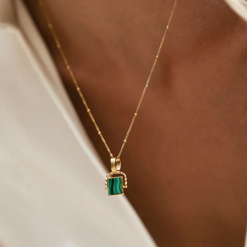 Malachite Pendant sold by Atolea