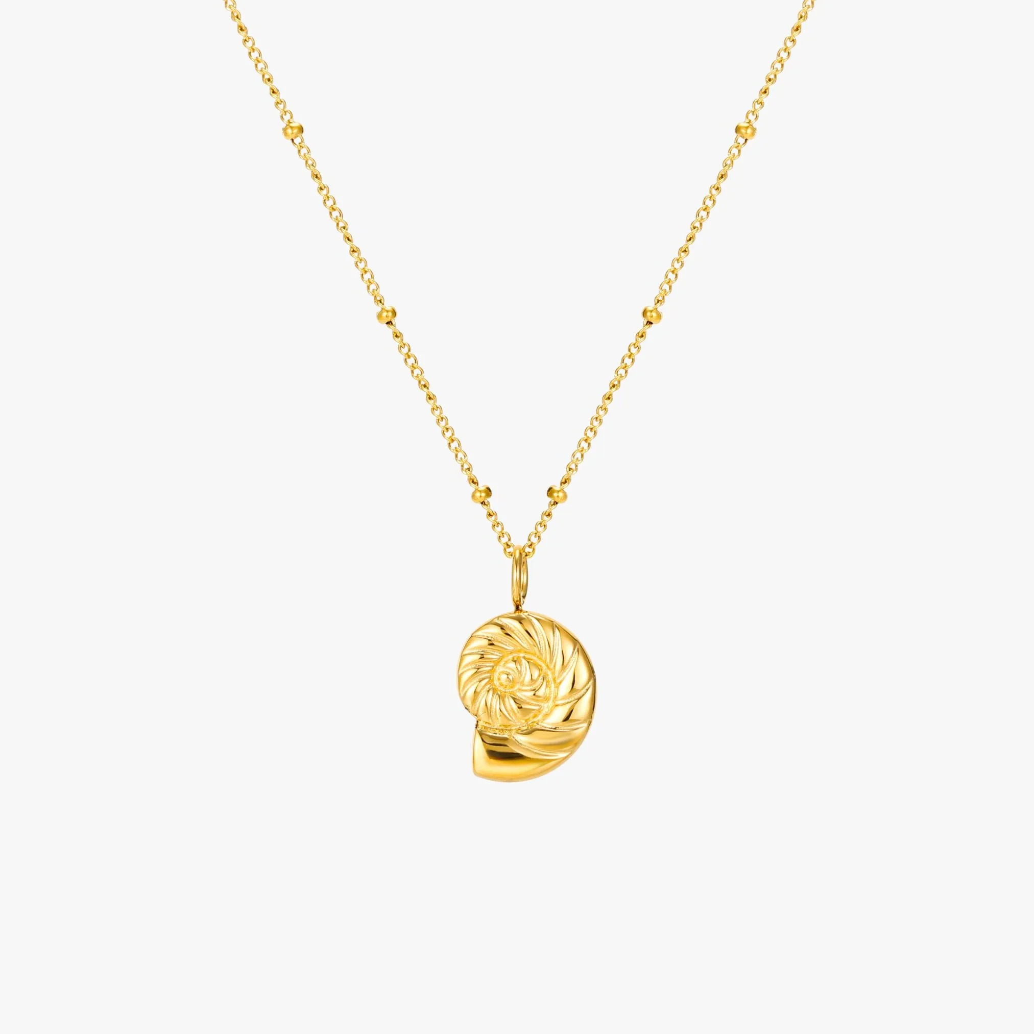 Nautilus Necklace sold by Atolea product image thumbnail 4