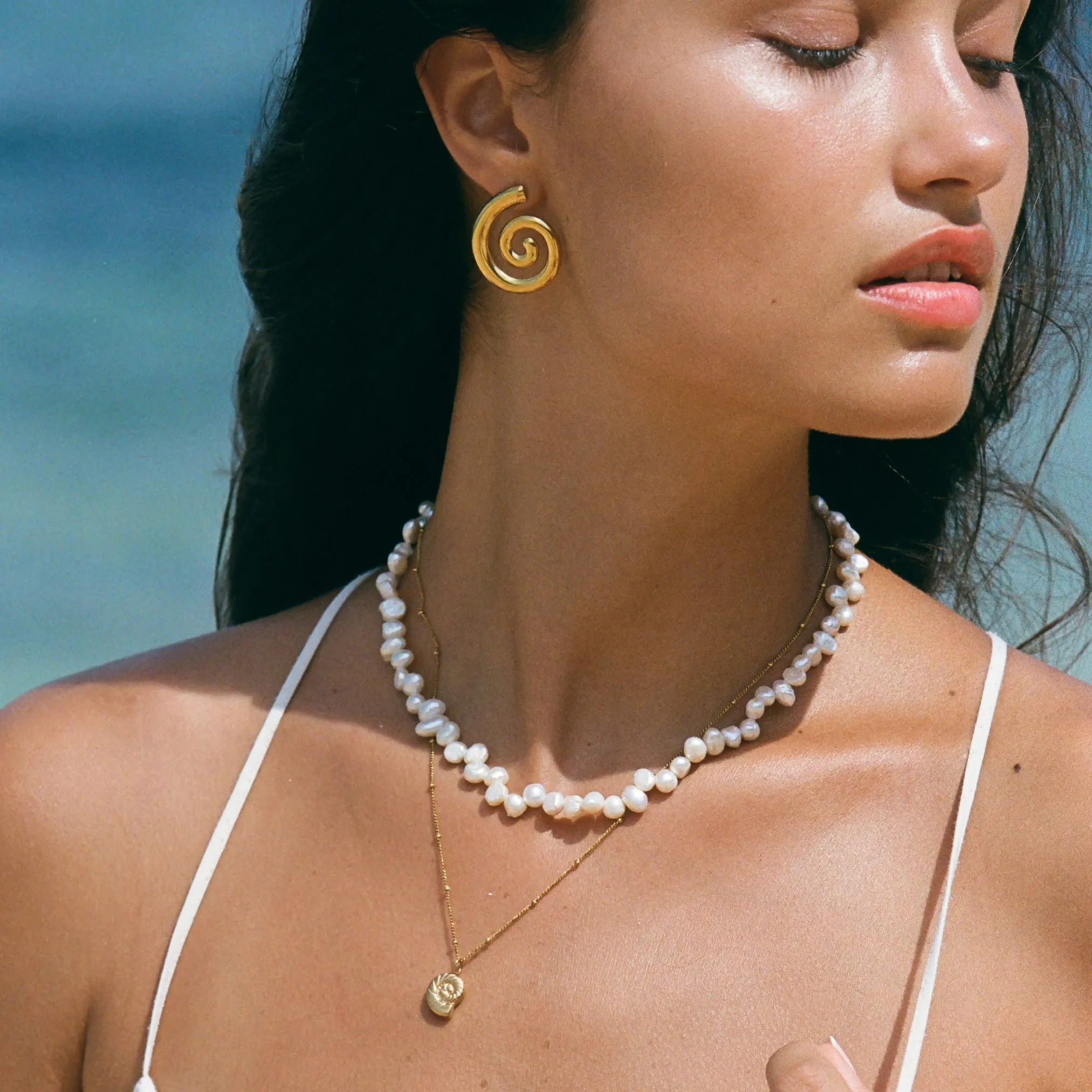 Nautilus Necklace sold by Atolea product image thumbnail 3