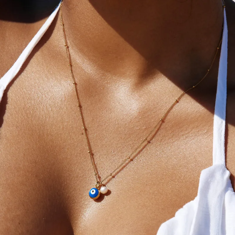 Evil Eye Necklace sold by Atolea