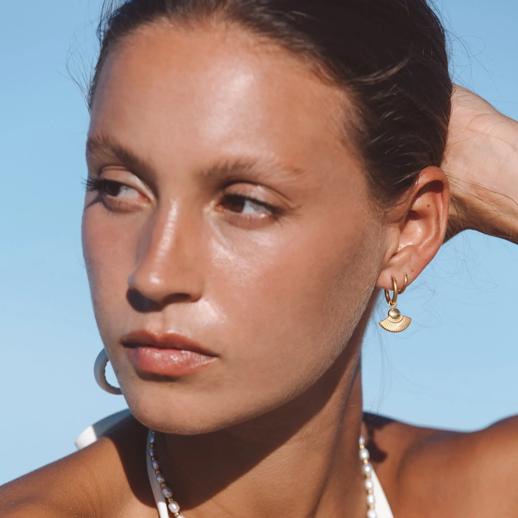 Boho Hoop Earrings sold by Atolea product image thumbnail 2