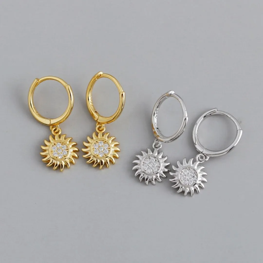 Helios Hoop Earrings sold by Atolea product image thumbnail 3