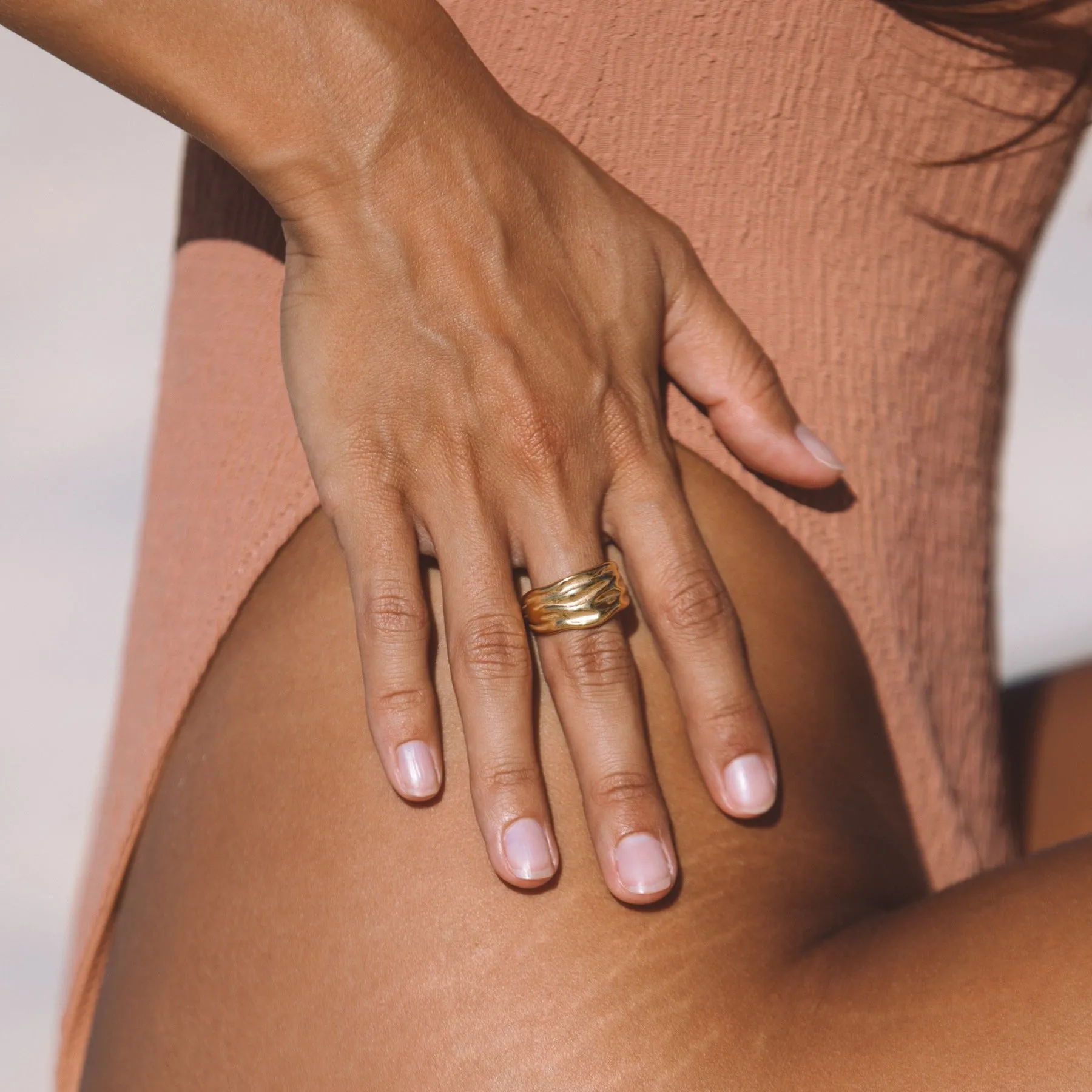 "Gaia" Statement Ring sold by Atolea product image thumbnail 2