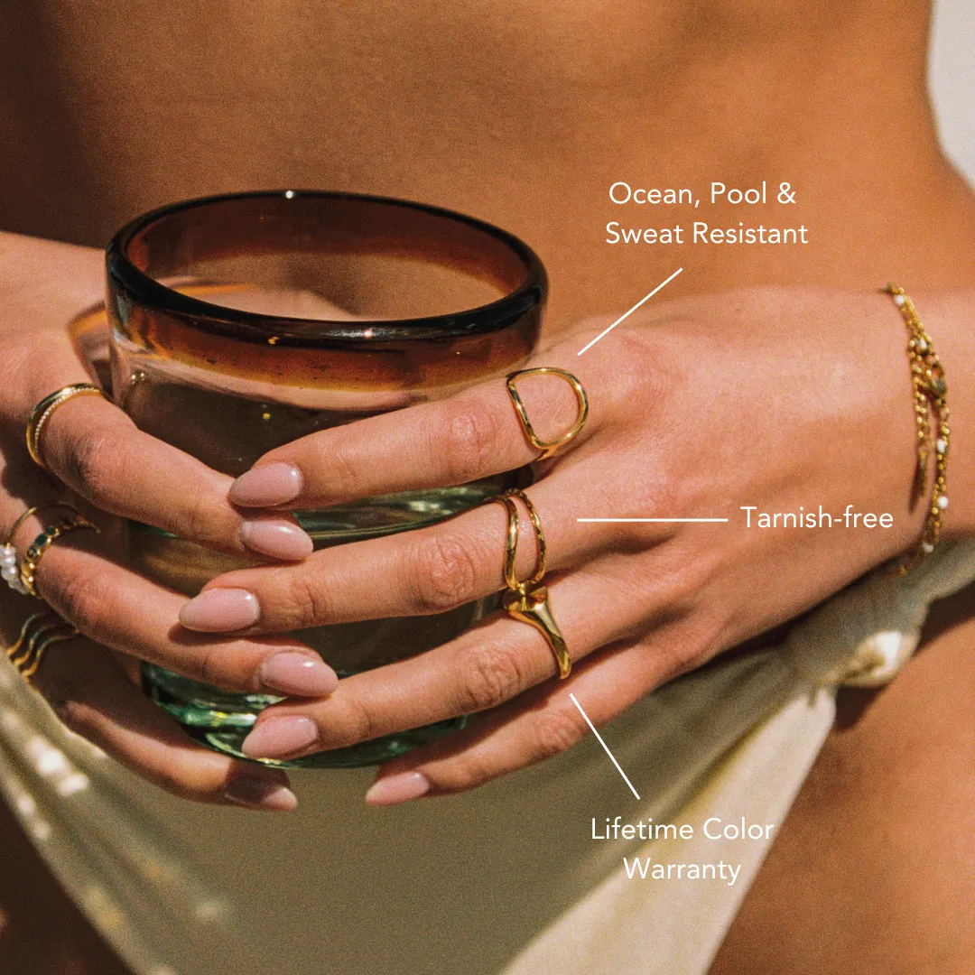 "Bahïa" Oval Ring sold by Atolea product image thumbnail 2