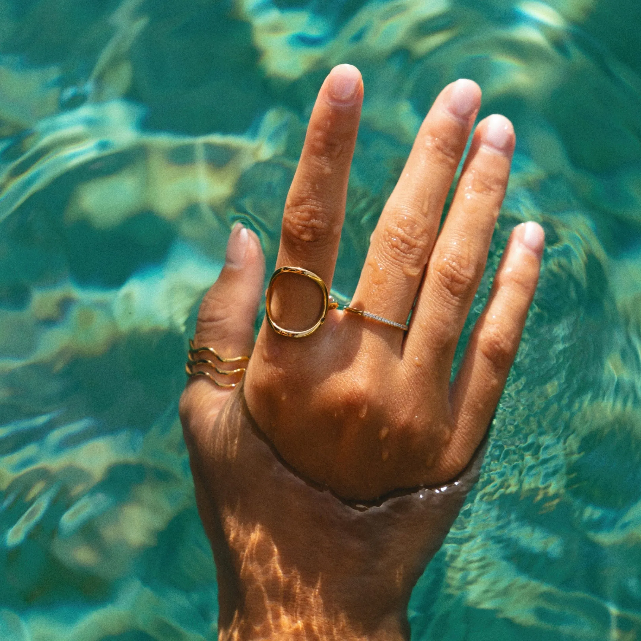 "Bahïa" Oval Ring sold by Atolea product image thumbnail 4