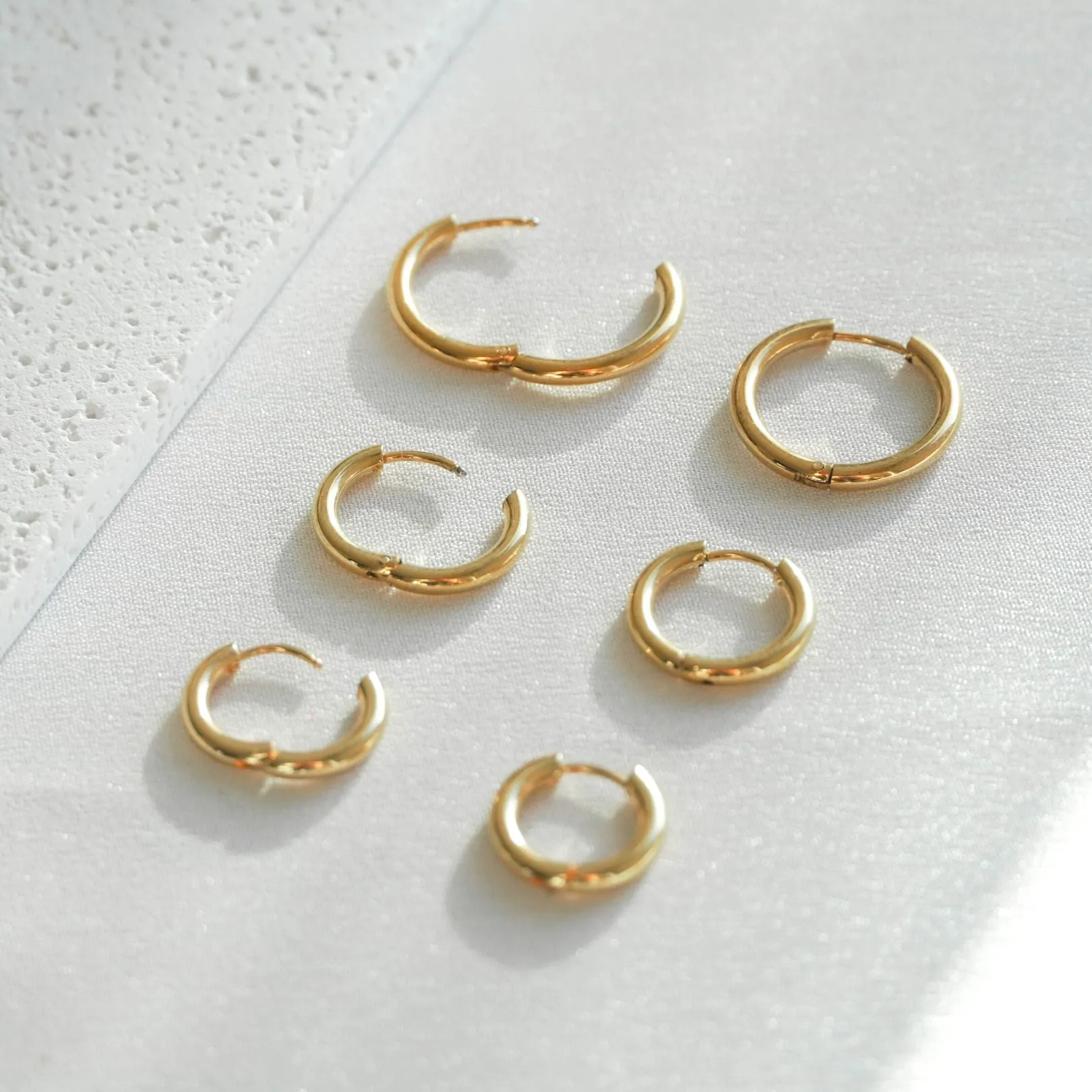 Triple Hoop Earrings Bundle sold by Atolea product image thumbnail 5