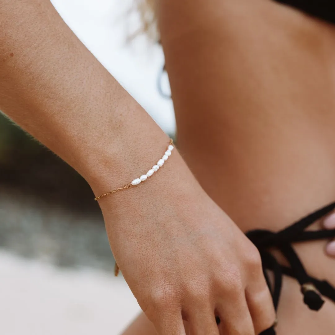 Mini Freshwater Pearl Bracelet sold by Atolea product image thumbnail 2