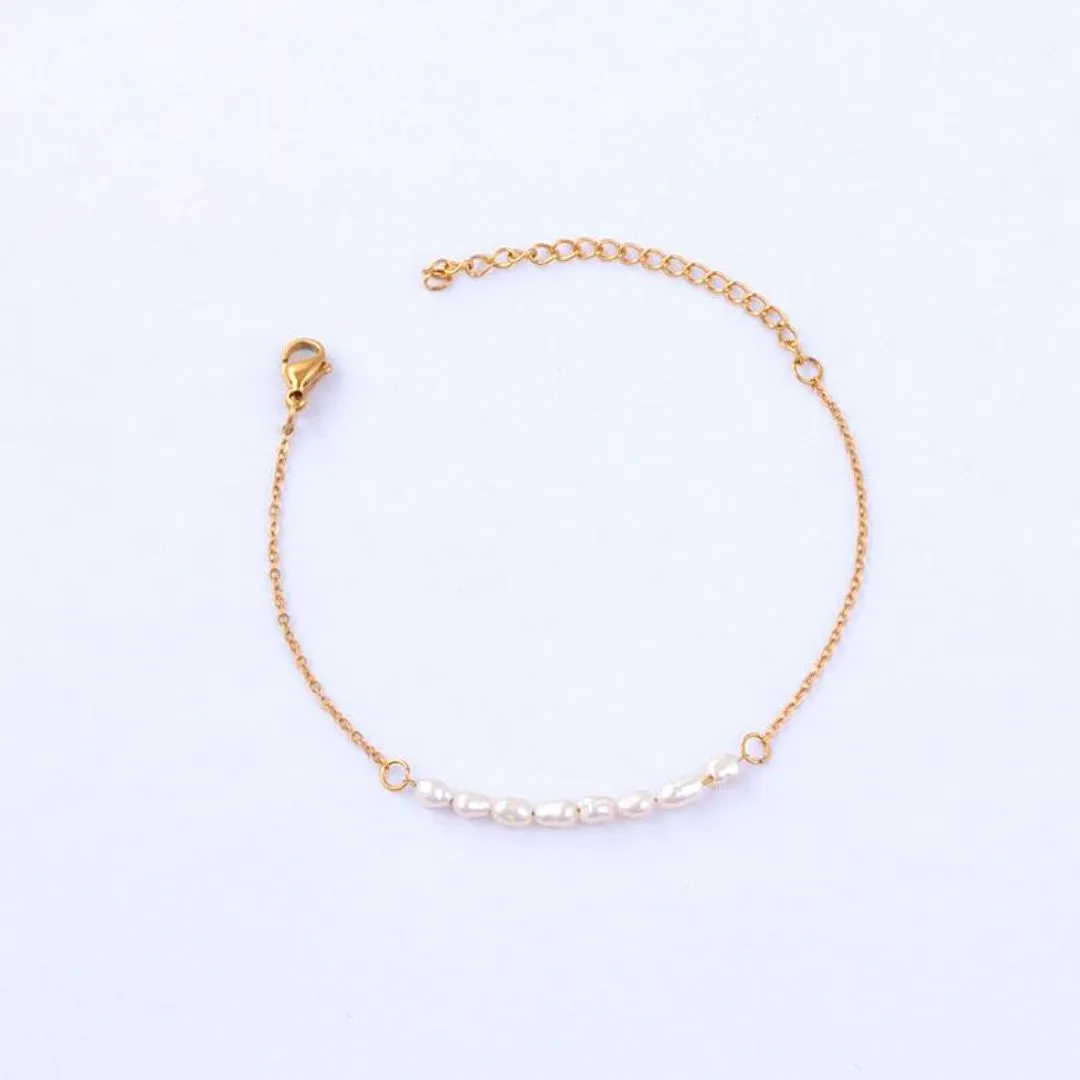 Mini Freshwater Pearl Bracelet sold by Atolea product image thumbnail 5