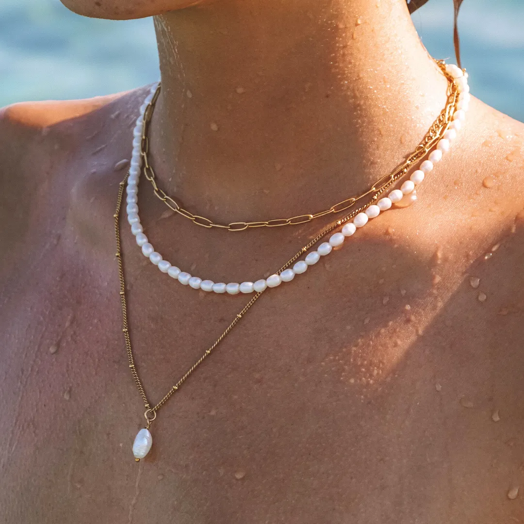 "Cozumel" Paperclip Choker sold by Atolea product image thumbnail 4