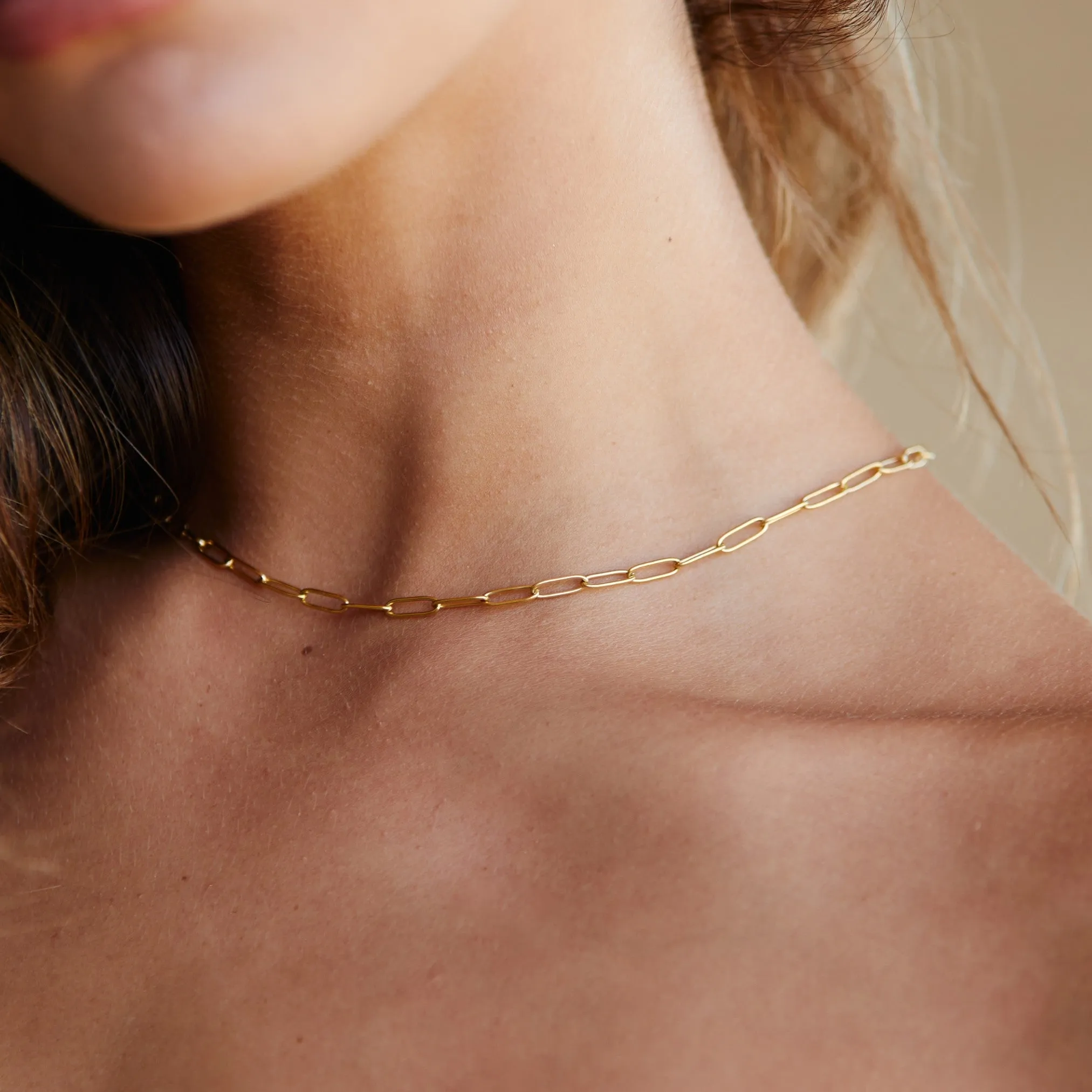 "Cozumel" Paperclip Choker sold by Atolea product image thumbnail 3