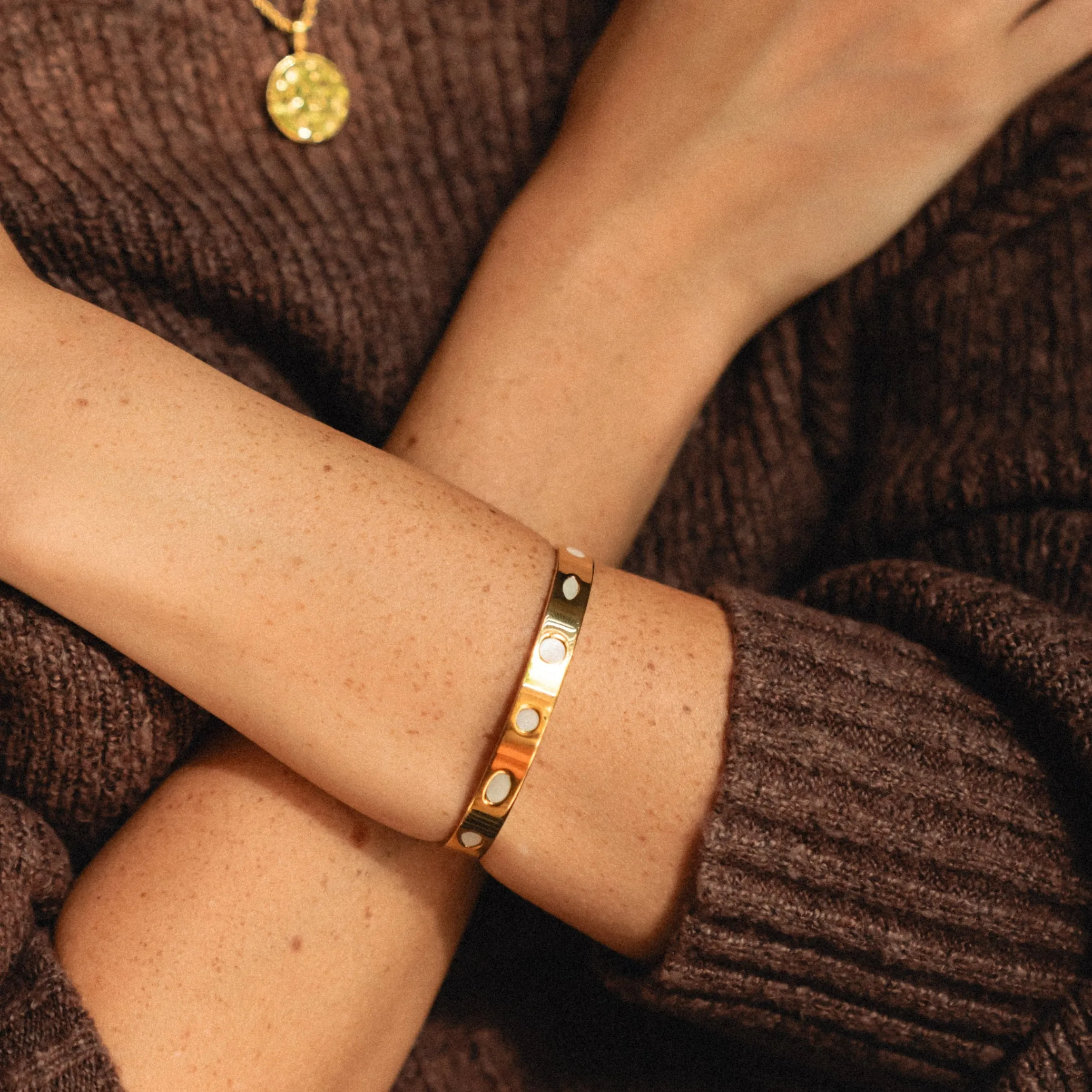 Mother of Pearl Cuff sold by Atolea product image thumbnail 5
