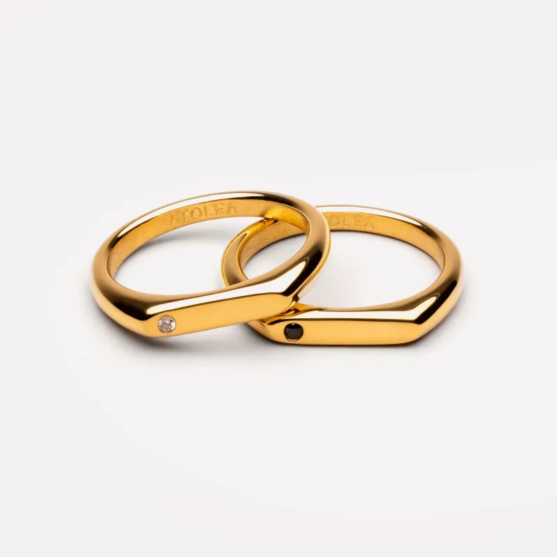 “Best Friends” Rings Set made by Atolea