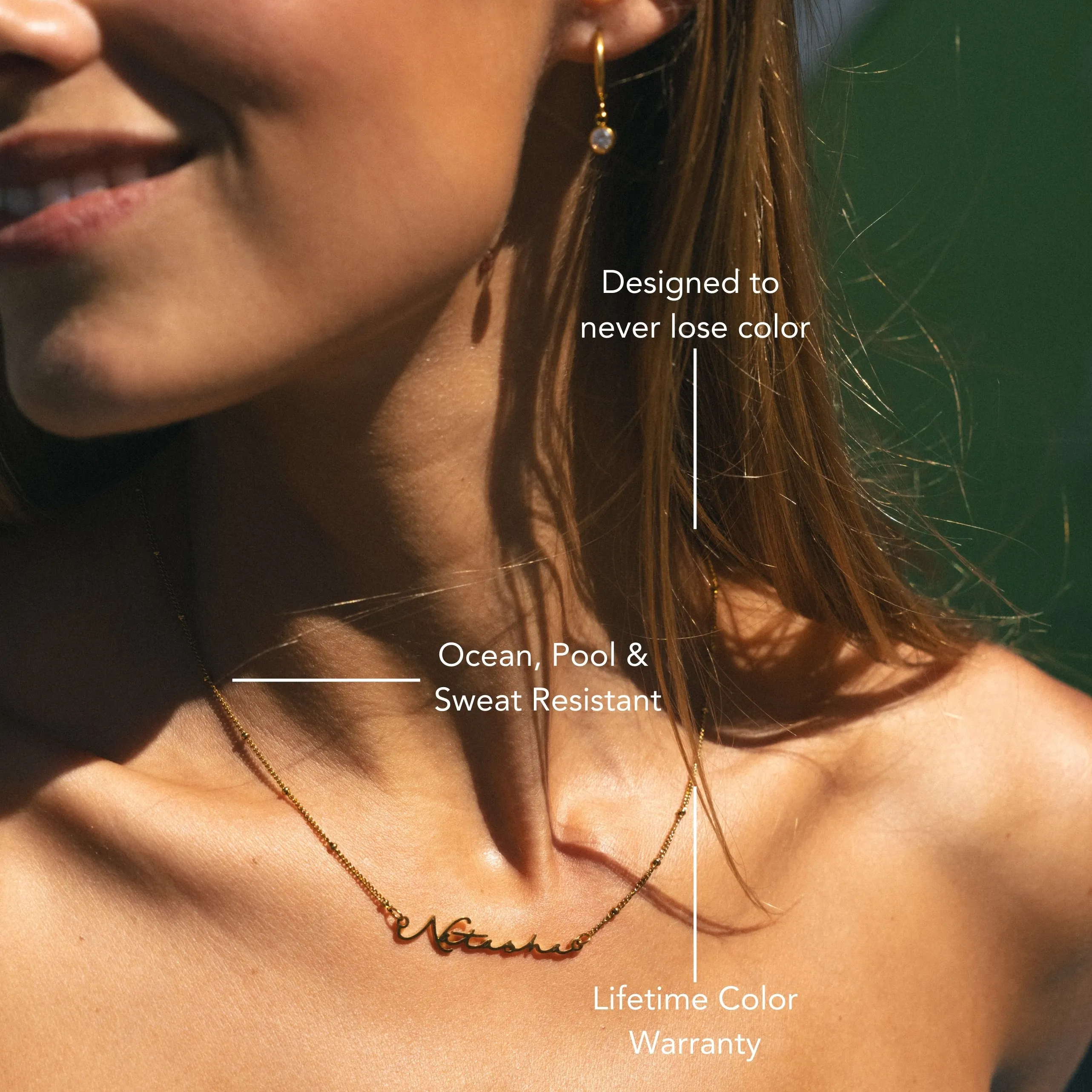 Name Necklace sold by Atolea product image thumbnail 3