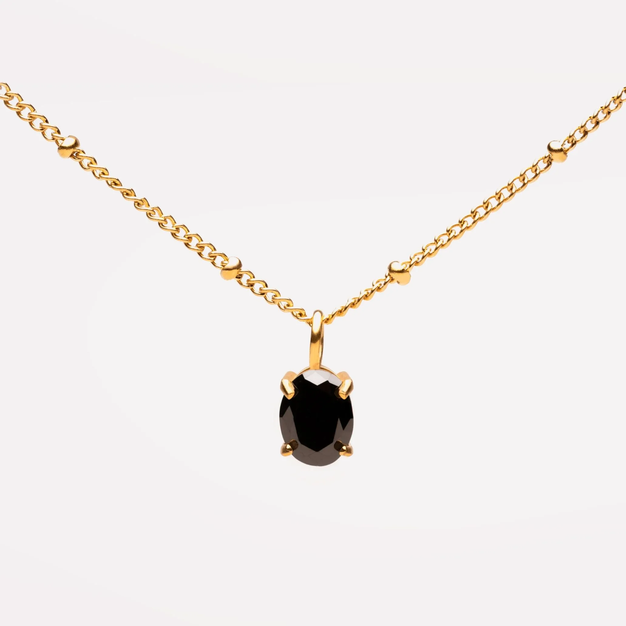 Obsidian Necklace sold by Atolea