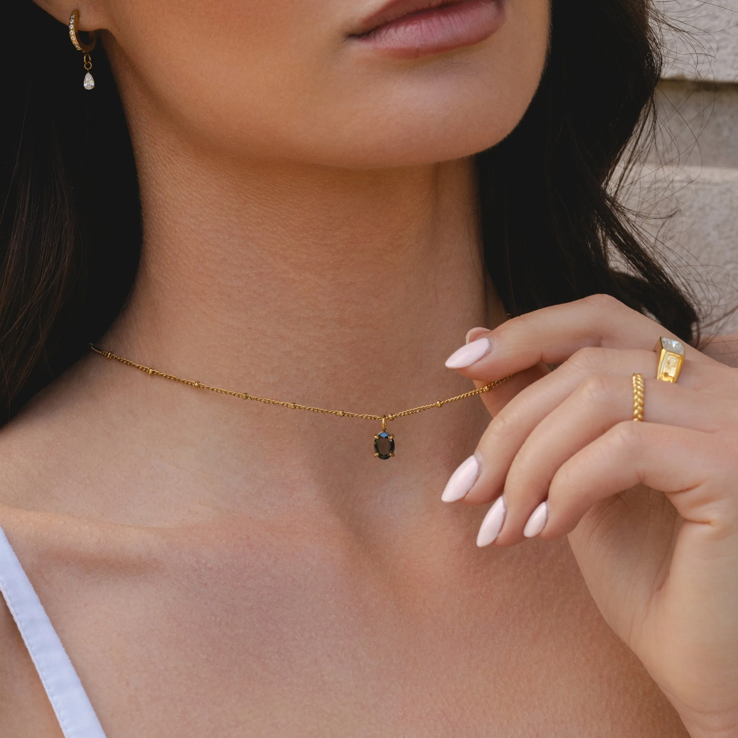 Obsidian Necklace sold by Atolea product image thumbnail 5