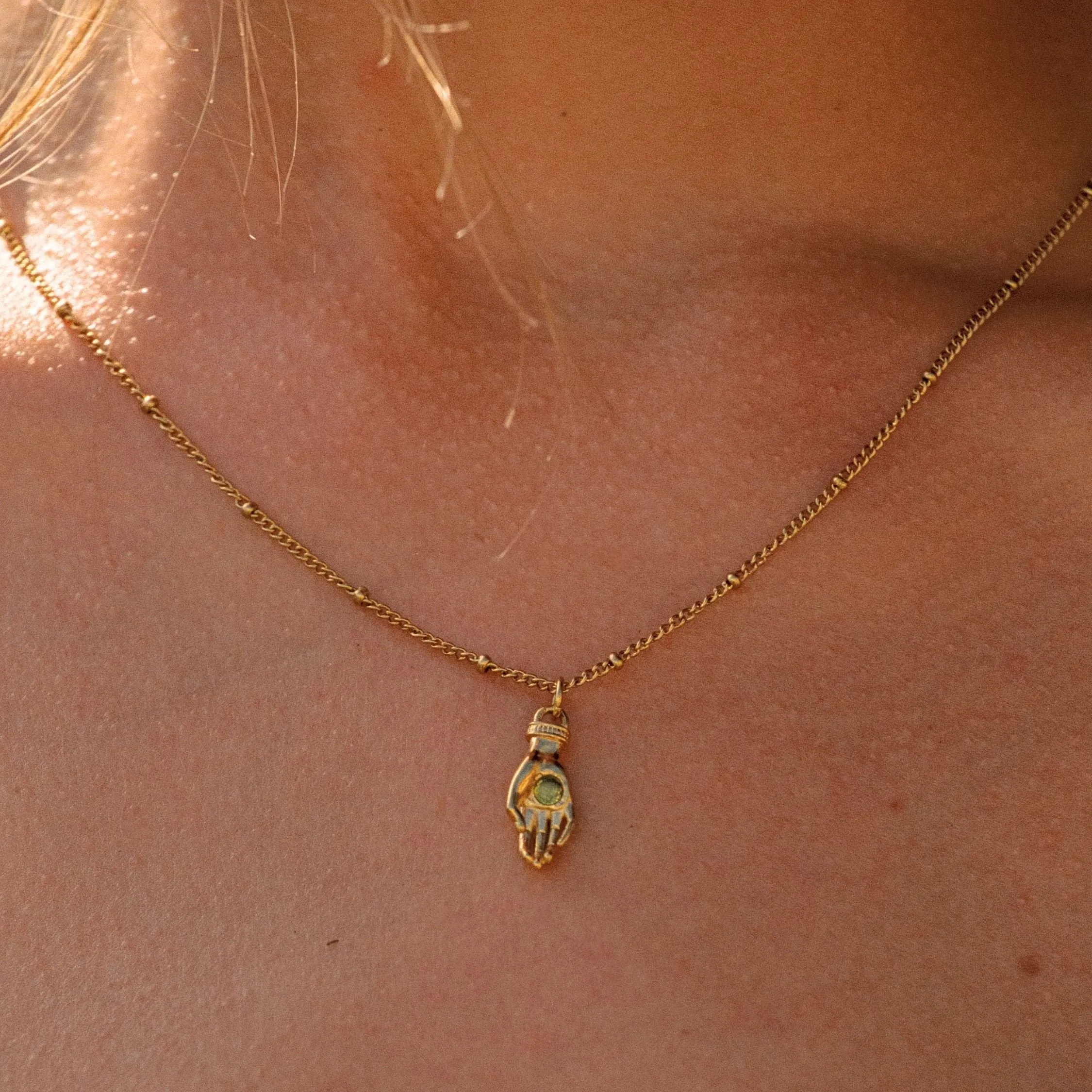 Guardian Hand Necklace sold by Atolea product image thumbnail 2