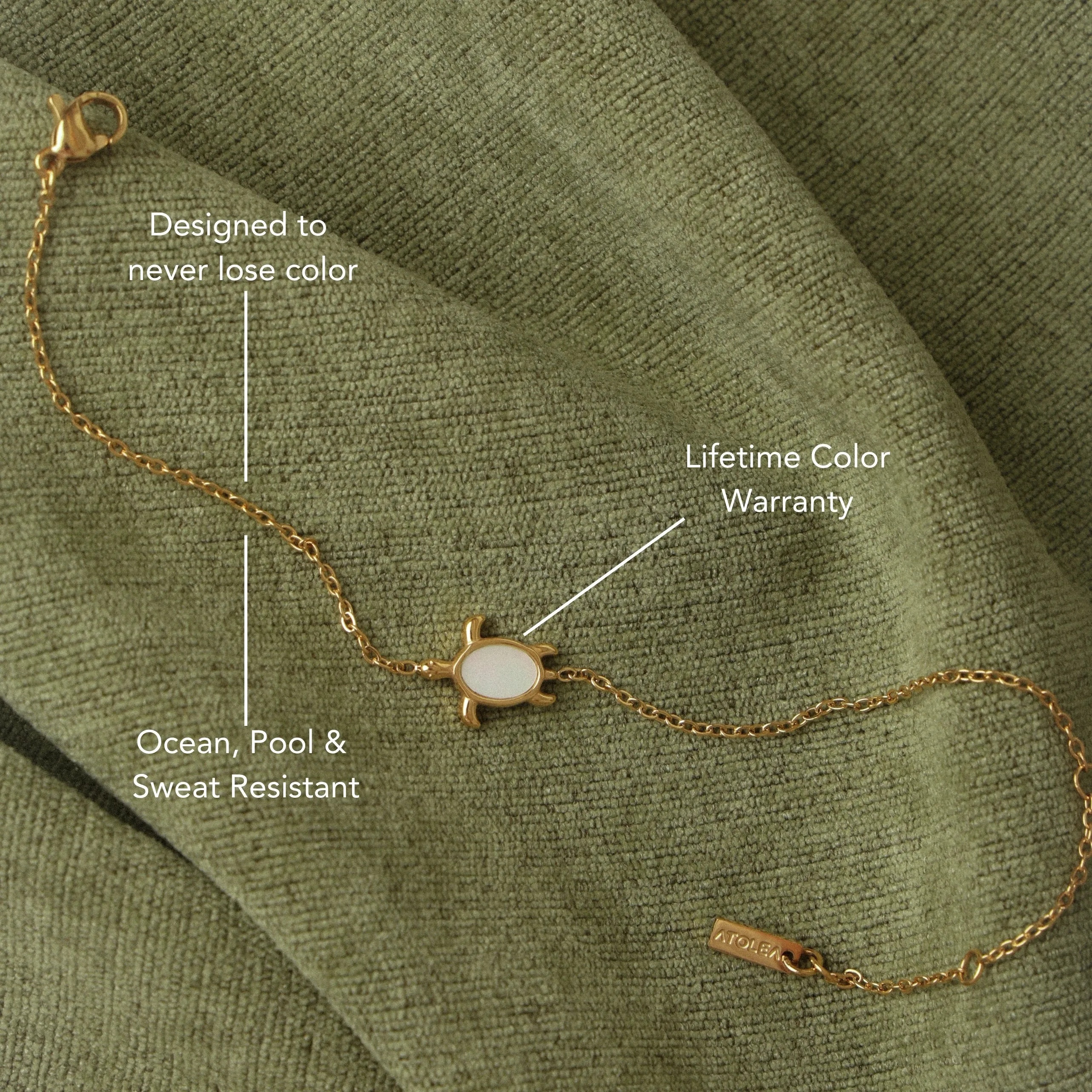 Turtle Guardian Bracelet sold by Atolea product image thumbnail 4