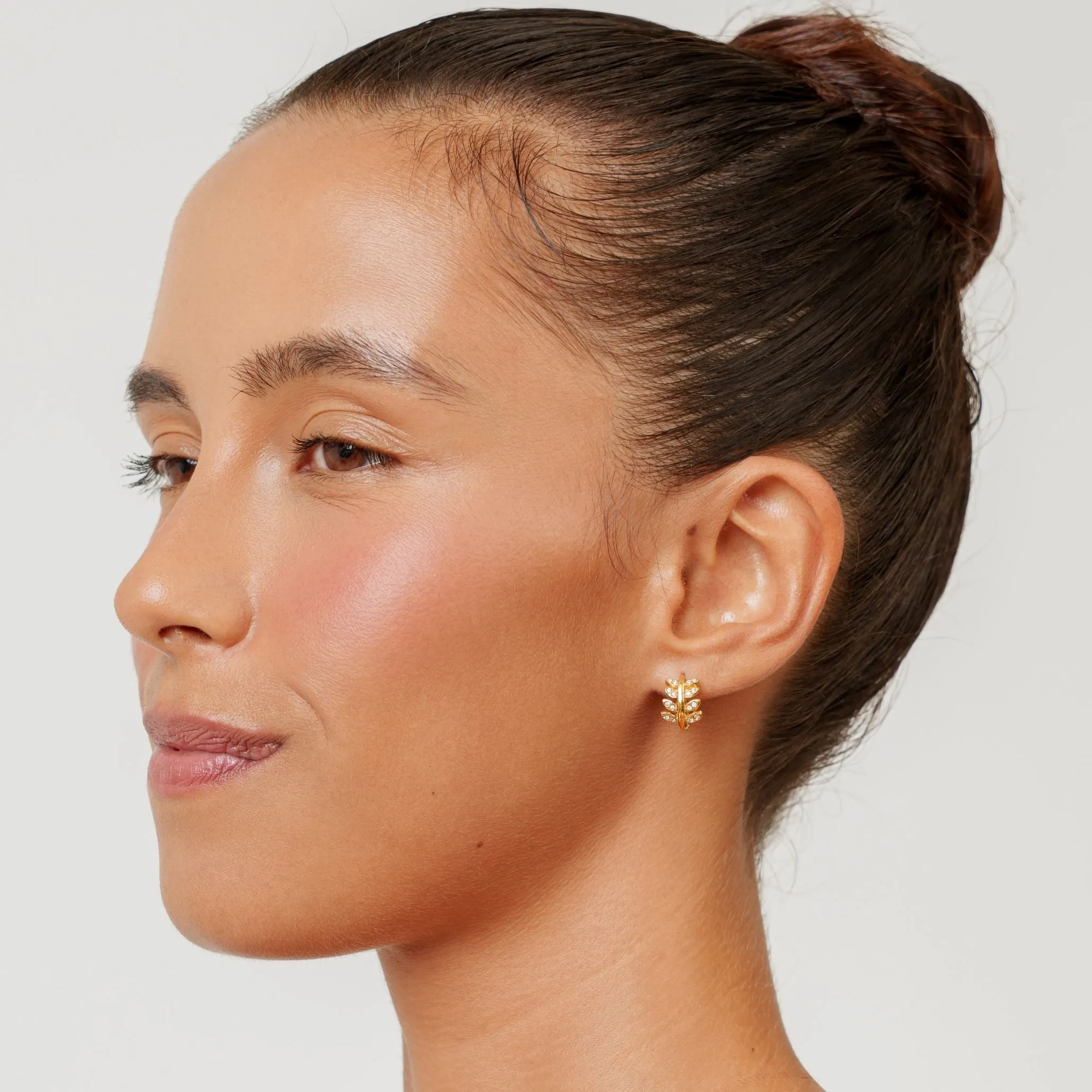 Daisy Hoops Earrings sold by Atolea product image thumbnail 4