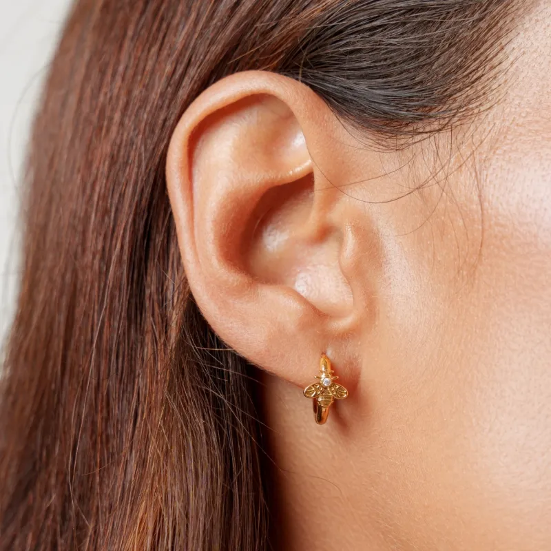 Bee Earrings made by Atolea